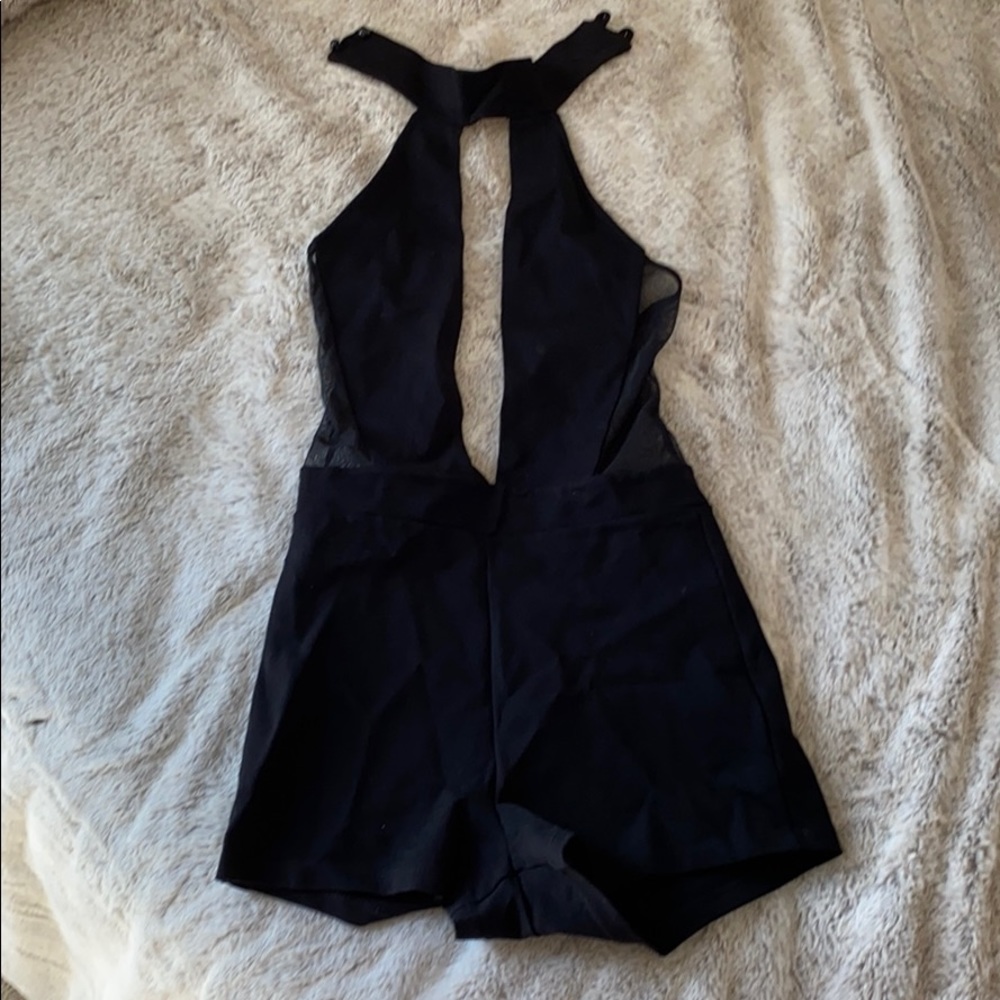 Fashion nova black romper